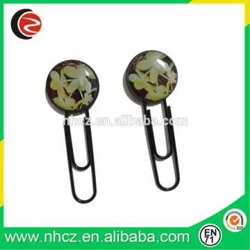 Flower Printing Sticky Bookmarks