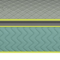 Euro top memory foam mattress with mesh fabric