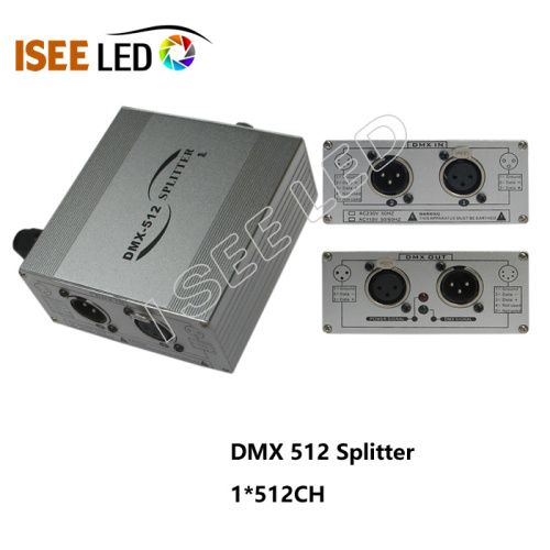 4ウェイ絶縁DMX照明スプリッター