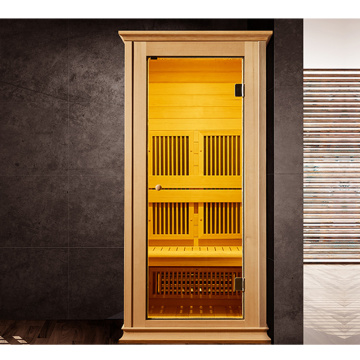 Far infrared sauna room wooden sauna