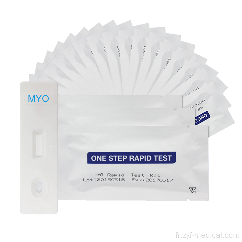 Kit de diagnostic de Myoglobin Rapid Test