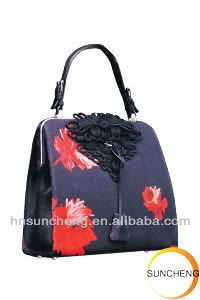 handbag-100% handmade silk embroidery
