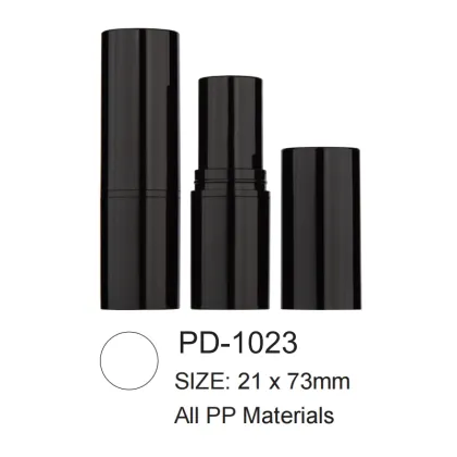 PP material Lipstick Tube Round Lipstick Container Tube