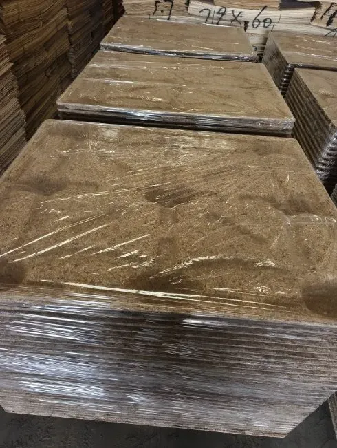 1100X1100mm MDI Glue Compressed Wood Pallet Molded Presswood Pallets for Packaging