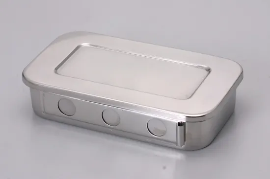 STAINLESS STEEL DISINFECTANT SQUARE DISH