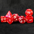 Bescon Moonstone Dice Series, Charming Polyhedral RPG Dice Set Moonstone Effect, 12 Colors Stock