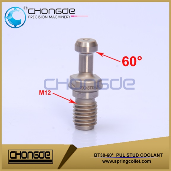 DIN69872A / B BT30-60 ° Espárrago de herramienta de espárrago