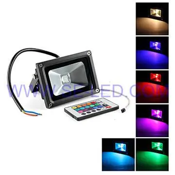 Waterproof Colorful AC110V 10W LED Floodlight