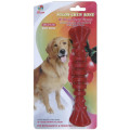 Percell 7.5" Nylon Dog Chew Spiral Bone Rasberry Scent