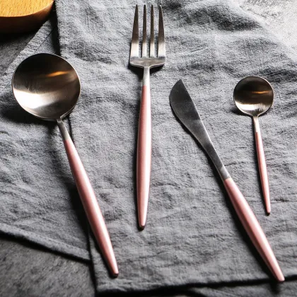 Royal Stainless Steel Spoon Fork Knife Flatware Sets