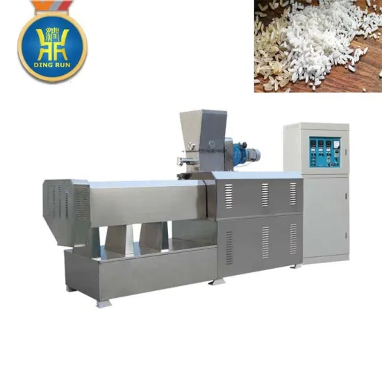 Automatic artificial rice processing line High capacity artificial rice making machine