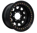 8 Spoke 17x8 Black Car Steel Wheel Rim
