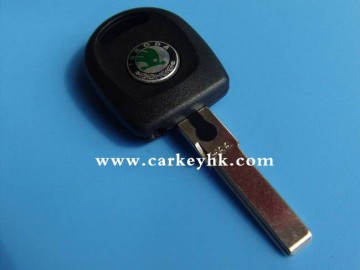 SHOCK PRICE &Aftermarket Skoda transponder key shell with light for skoda rapid