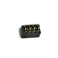 2.0 × 4.3 Conector femenino en línea de doble fila