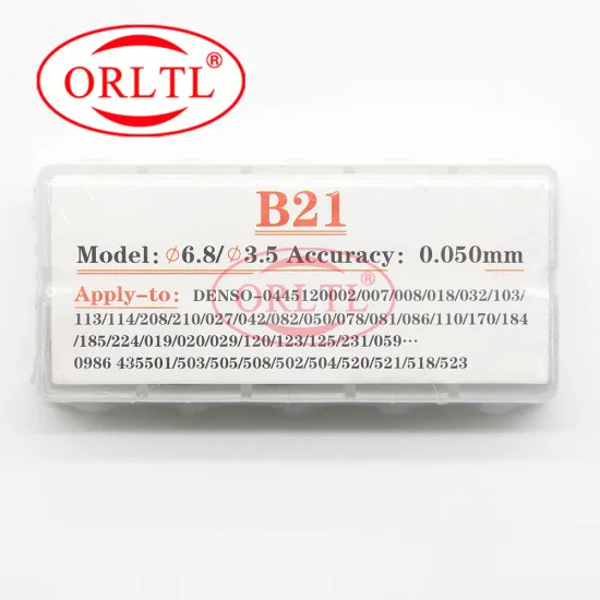 ORLTL Injector Repair Kits with Common Rail Adjusting Washers and Shims Gasket - B21 Size 1.20mm-1.77mm, 150 Pieces/Box