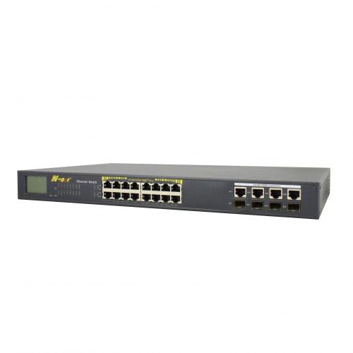 Unmanaged POE Switch 16 Ports Gigabit