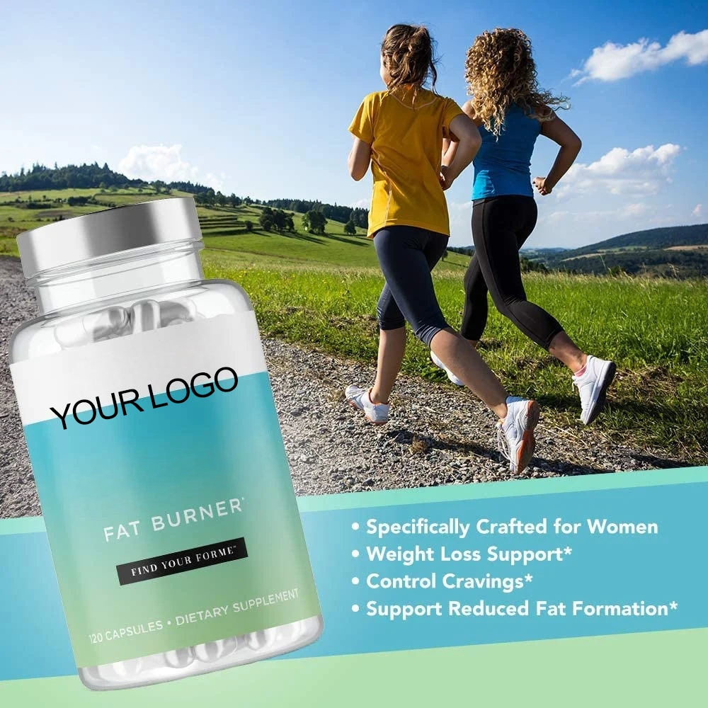 OEM/ODM Vegan Weight Loss capsules herbal dietary supplement support energy levels fat burning slimming capsules