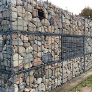 High Quality Galvanized Welded Wire Mesh Gabion Boxes with Opening Mesh