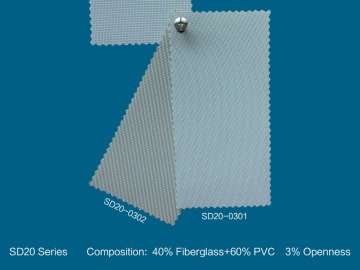 Roller blind curtain mechanism sunscreen fabric