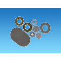 Disco filtro metallico poroso sinterizzato in acciaio inox 316