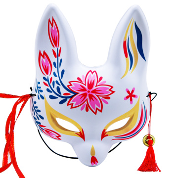 Máscara Cosplay Fox Kitsune Japonesa