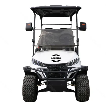 Hot Sale Electric Golf Cart 6-seater Golf Trolley