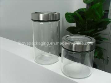 400ml, 750ml Borosilicate Food Storage Jar with Watch Window