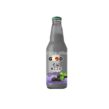 300ml natural fresh squeeze soy milk with original flavor and oat flavor