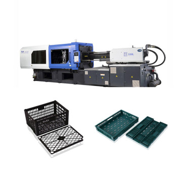 Haida HD550L Injection Molding Machine for Plastic Container and Bin Production