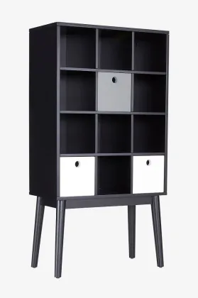 Storage Shelf Bookcase Wooden Open Storage Cabinet