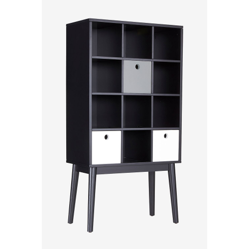 Storage Shelf Bookcase Wooden Open Storage Cabinet