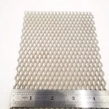 Pure Titanium Flatted Expanded Mesh Screen - Titanium Metal Sheet