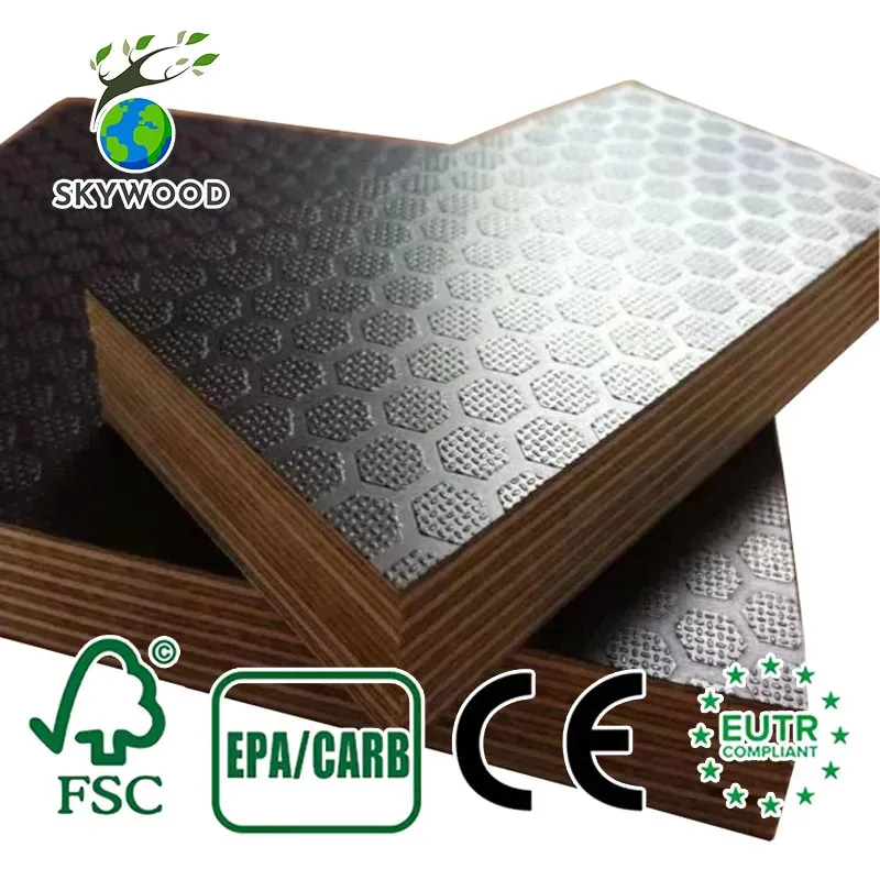 Waterproof Glossy Laminated Plywood Options