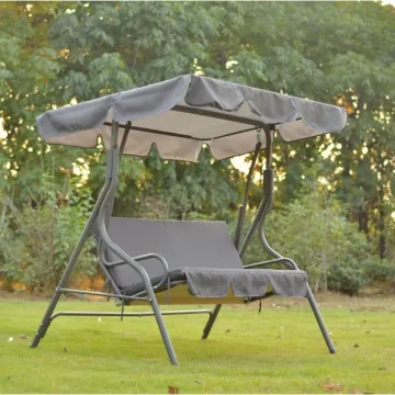 Outdoor Leisure: Patio Garden Swing Chair for Meals