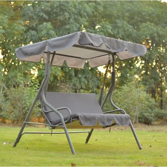 Outdoor Leisure: Patio Garden Swing Chair for Meals