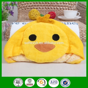 100% cotton cartoon kids/children animal shaped beach towel