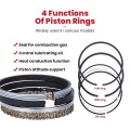 Piezas del motor Nissan GA14 Rings de pistón 12033-87A00