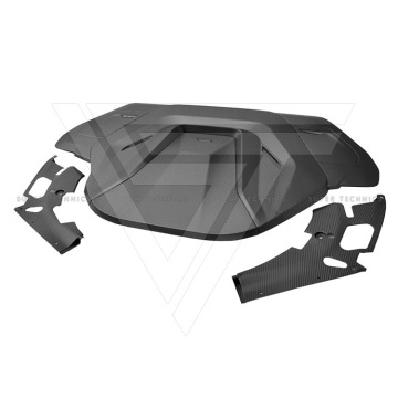 Πλαίσια μηχανών Matte Carbon Fiber για BMW I4 G26 2022-2023