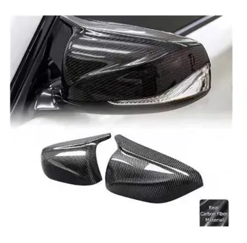 Real Carbon Fiber M Style Mirror Caps for INFINITI Q50 Upgrade V2 Type Side Mirror Covers 2014-2021