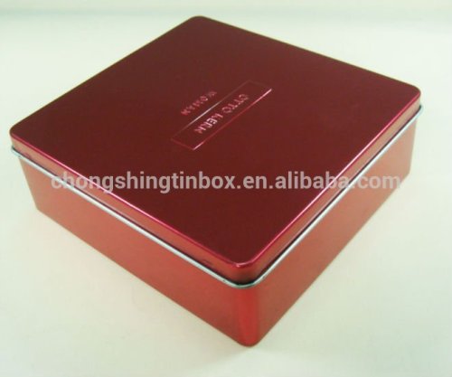 Color printing candy packaging tin box
