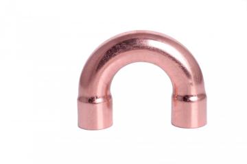 Refrigeration copper fitting return bend