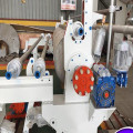 Horizontale pneumatische paushaspelmachine voor papierfabrieken