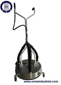 21"S.S.Deck permukaan Cleaner dengan Vacuum Port