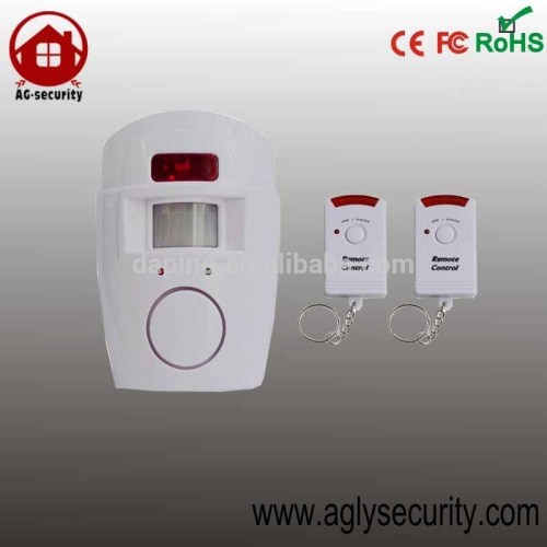 wireless PIR Motion Sensor Alarm with Remote Control Home PIR Alarm