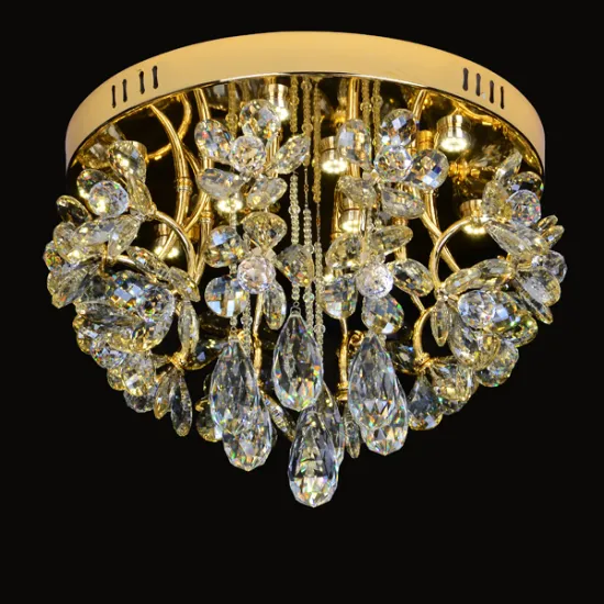 mini champagne chandelier crystal lighting