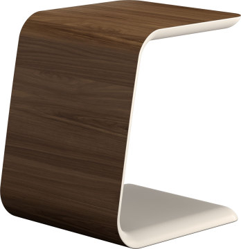 Mesa lateral de madera contrachapada de diseño moderno personalizable para sala de estar y sofá