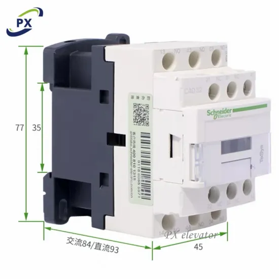 AC-DC Electrical Control Relay Contactor CAD50 CAD32 5 Normally Open AC380V 220V Switch