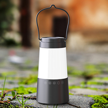 Portable Bluetooth Speaker with LED Light - Touch Control Night Lamp
