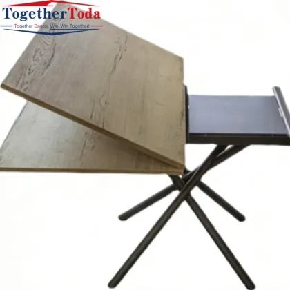 Multi-Functional Liftable Folding Dining Table Coffee Table 2-in-1 Home Expandable Table