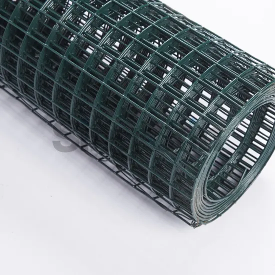 Hot Selling PVC Coated 14 Gauge 50ft 1inch Welded Wire Mesh Roll